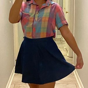 Pastel Button-up Shirt